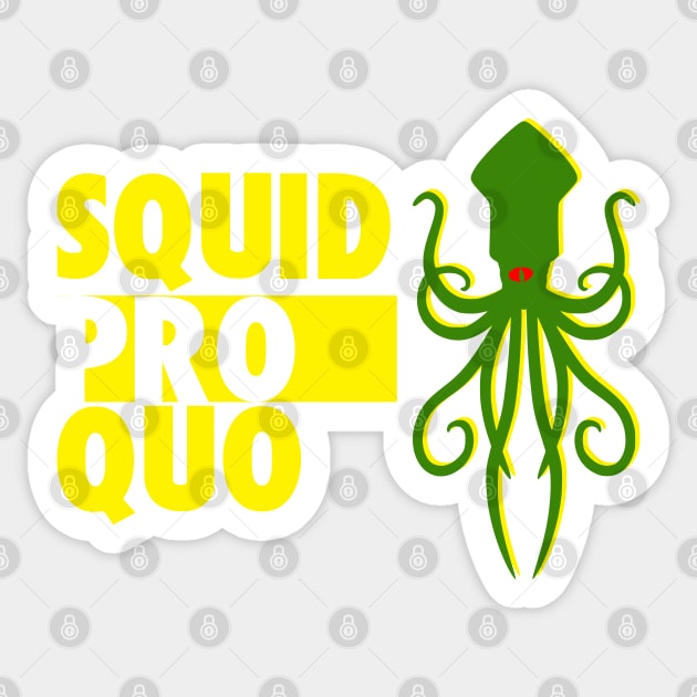 Watchmen Squid Pro Quo Sticker by popkulturniy